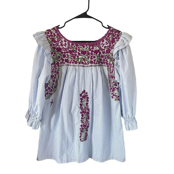 Mi Golondrina Tops - MI GOLONDRINA Fernanda Blouse